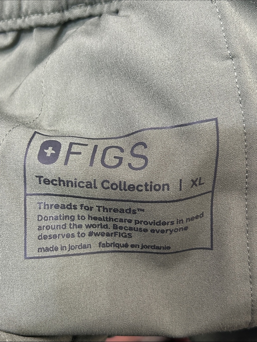 FIGS Technical Scrub Set Womens Catarina XL Top Zamora Jogger XL Pant - Picture 7 of 11